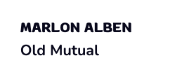 Marlon Alben Old Mutual